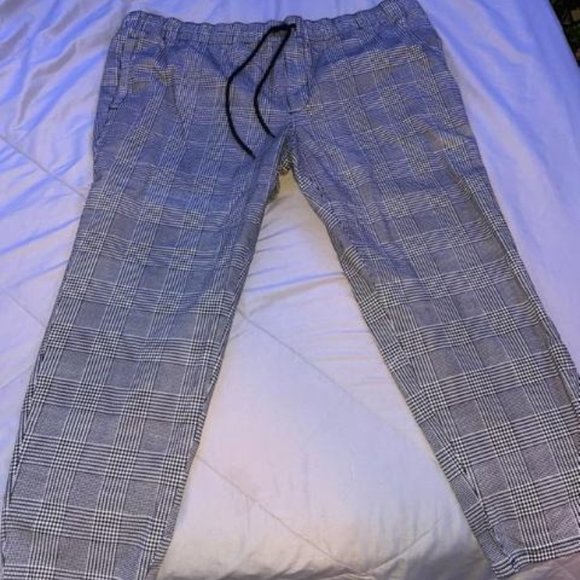 Original Use Pants Original Use Taper Plaid Jogger Pants Poshmark